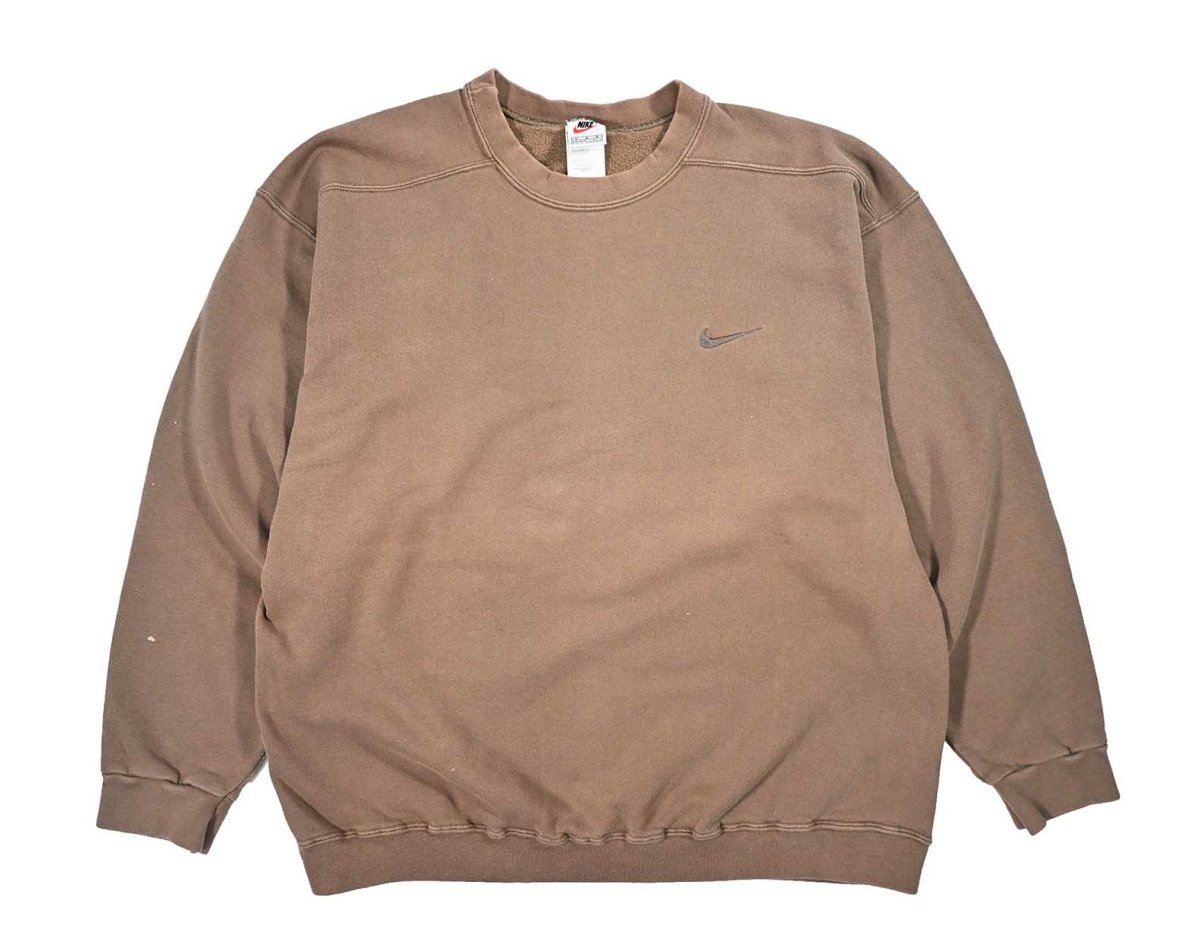 画像1: Used Nike Embroidered Sweat Shirt (1)
