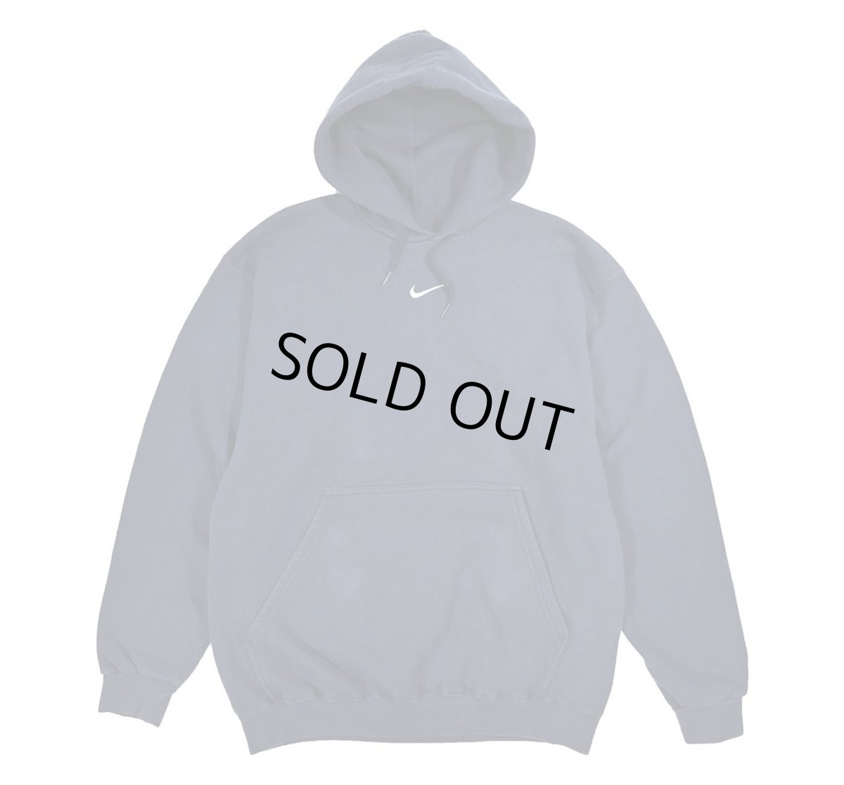 画像1: 90s Used Nike Embroidered Sweat Hoodie Navy made in USA (1)