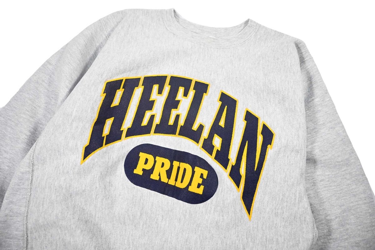 画像2: 90s Used Champion Reverse Weave Sweat Shirt "Heelan Pride" made in USA (2)