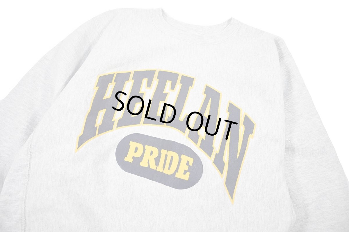 画像2: 90s Used Champion Reverse Weave Sweat Shirt "Heelan Pride" made in USA (2)