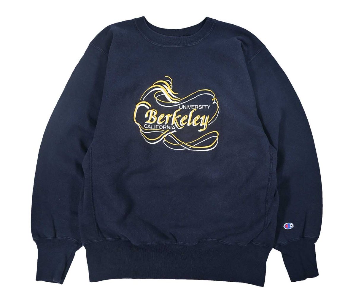 画像1: 90s Used Champion Reverse Weave Sweat Shirt "University of California, Berkeley" made in USA (1)