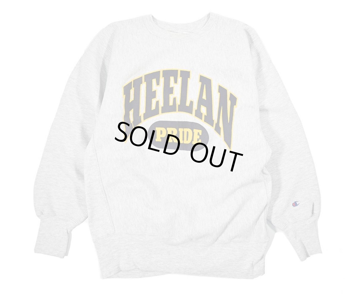 画像1: 90s Used Champion Reverse Weave Sweat Shirt "Heelan Pride" made in USA (1)