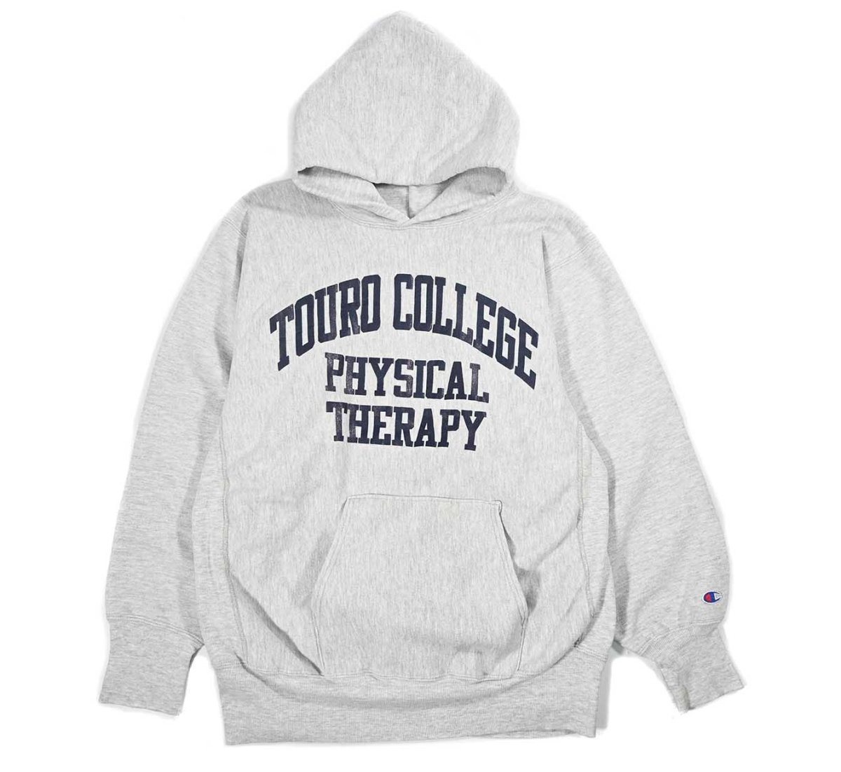 画像1: 90s Used Champion Reverse Weave Sweat Hoodie "Touro College Physical Therapy" made in USA (1)