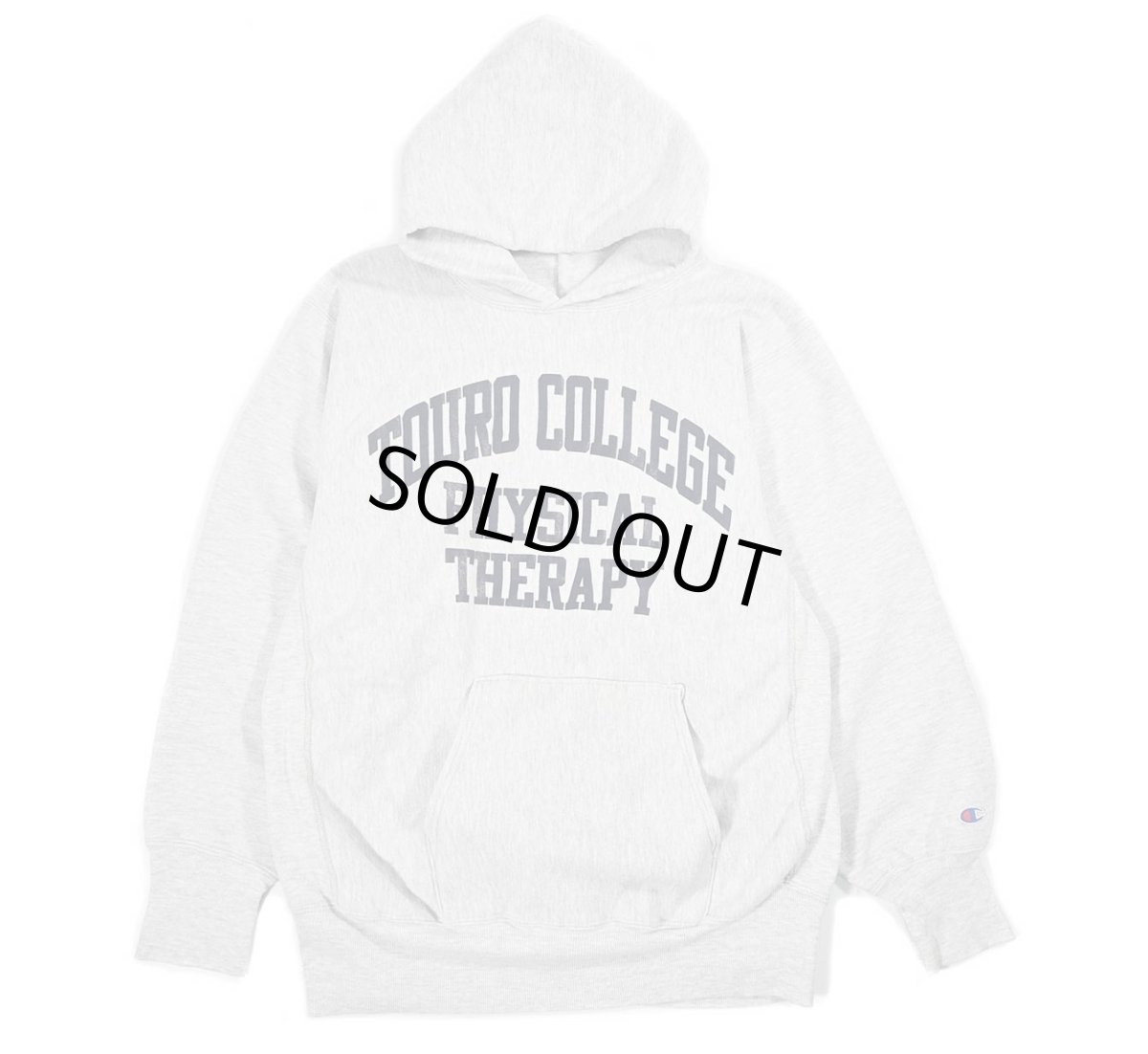 画像1: 90s Used Champion Reverse Weave Sweat Hoodie "Touro College Physical Therapy" made in USA (1)