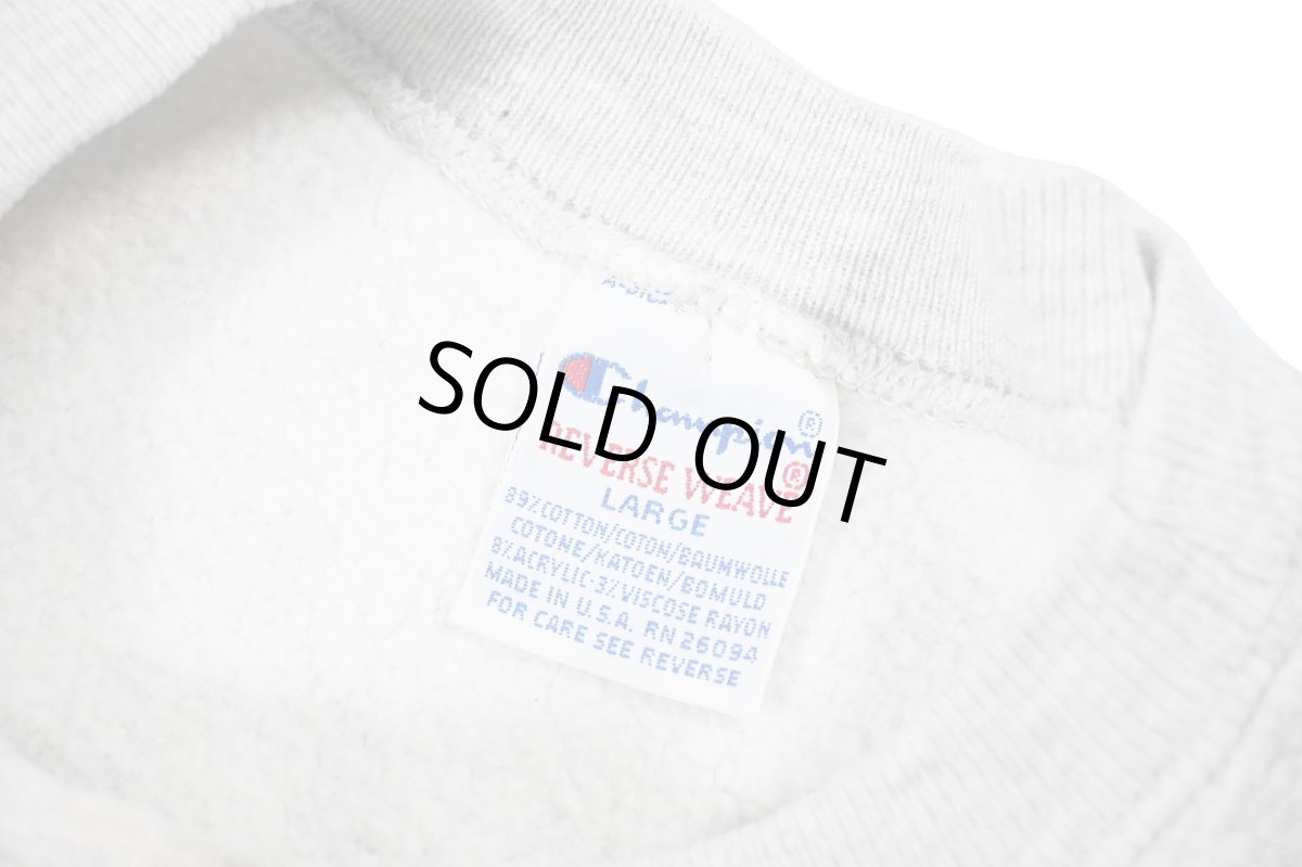 画像4: 90s Used Champion Reverse Weave Sweat Shirt "Heelan Pride" made in USA (4)