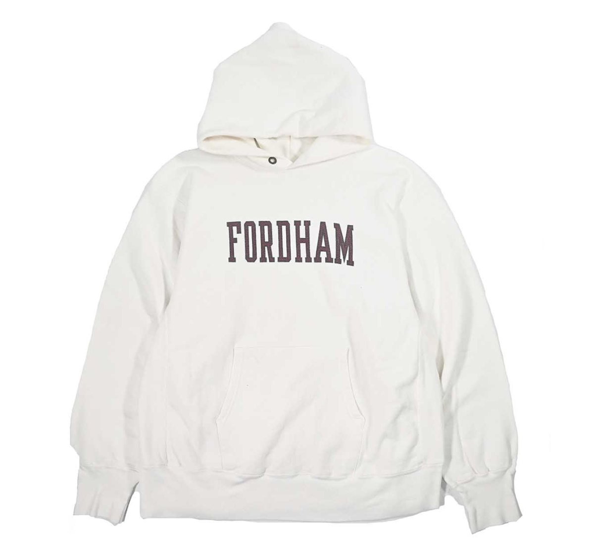 画像1: 80s Used Champion Reverse Weave Sweat Hoodie "Fordham" made in USA (1)
