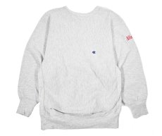 画像1: 90s Used Champion Reverse Weave Sweat Shirt "Merrimack Valley Gymnastics" made in USA バックプリント (1)
