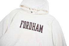 画像2: 80s Used Champion Reverse Weave Sweat Hoodie "Fordham" made in USA (2)