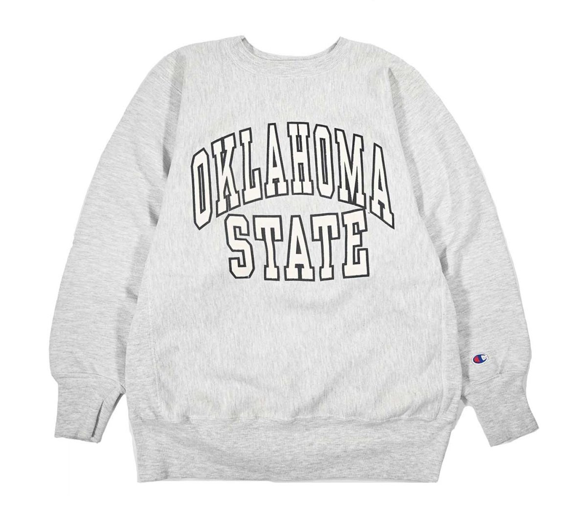 画像1: 90s Used Champion Reverse Weave Sweat Shirt "Oklahoma State" (1)