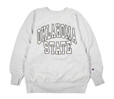 画像1: 90s Used Champion Reverse Weave Sweat Shirt "Oklahoma State" (1)