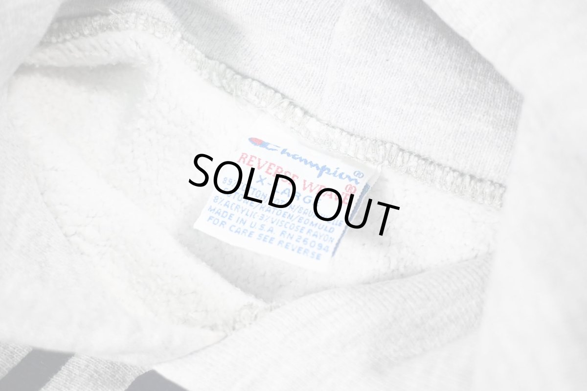 画像4: 90s Used Champion Reverse Weave Sweat Hoodie "Touro College Physical Therapy" made in USA (4)