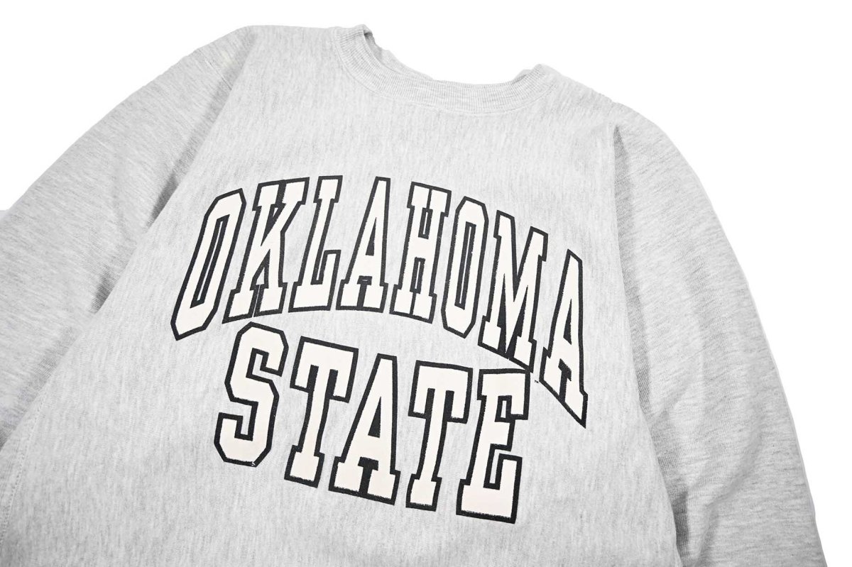 画像2: 90s Used Champion Reverse Weave Sweat Shirt "Oklahoma State" (2)