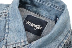 画像5: Used Wrangler Customized Denim Western Shirt (5)