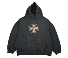 画像1: Used West Coast Choppers Print Sweat Hoodie (1)