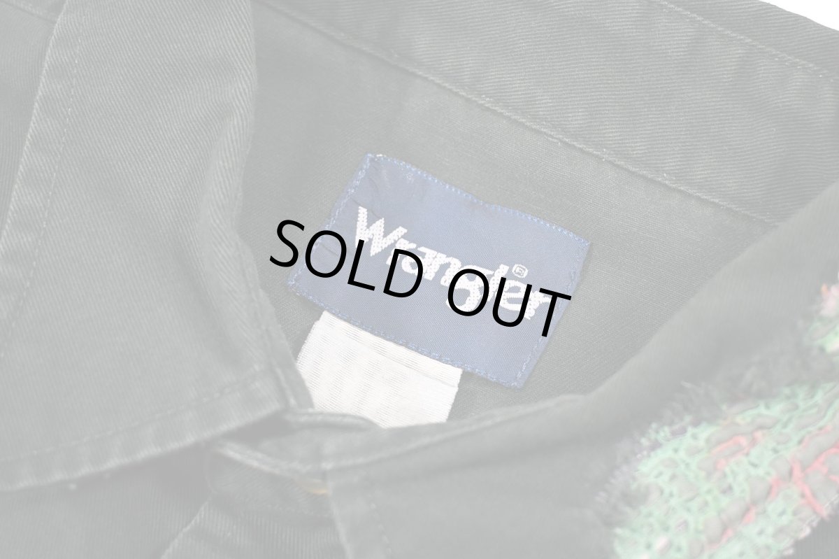 画像5: Used Wrangler Customized Western Shirt Green (5)