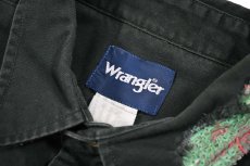 画像5: Used Wrangler Customized Western Shirt Green (5)