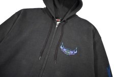 画像3: Used Harley-Davidson Print Zip Sweat Hoodie (3)