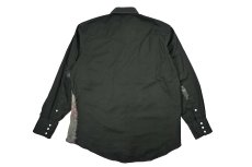 画像2: Used Wrangler Customized Western Shirt Green (2)
