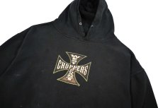 画像3: Used West Coast Choppers Print Sweat Hoodie (3)