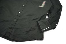 画像4: Used Wrangler Customized Western Shirt Green (4)