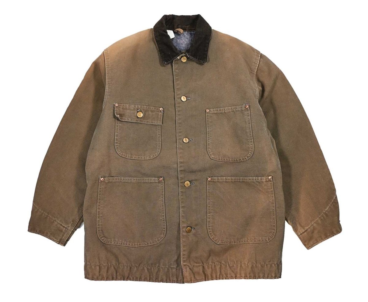 画像1: Used Carhartt Michigan Chore Coat (1)