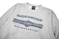 画像3: Used Harley-Davidson Print Sweat Shirt (3)