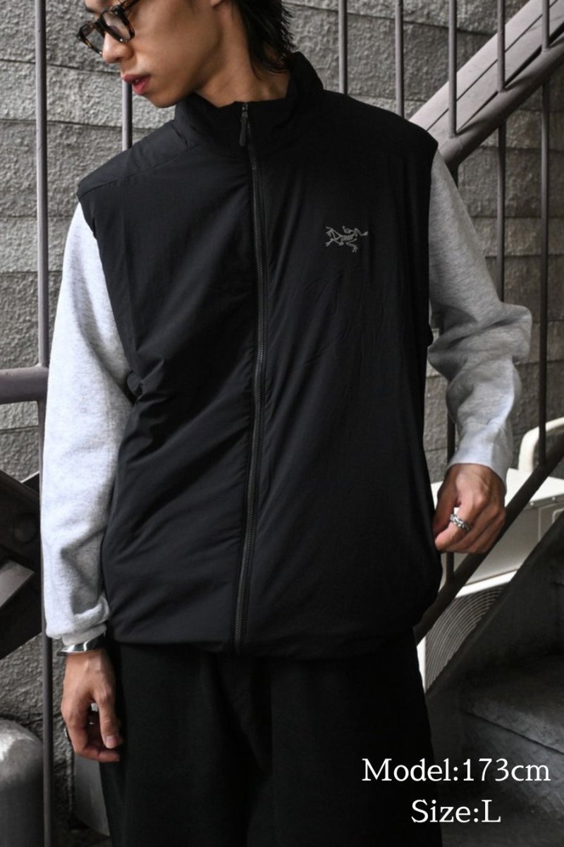 画像2: ARC'TERYX Atom Vest Black アークテリクス (2)