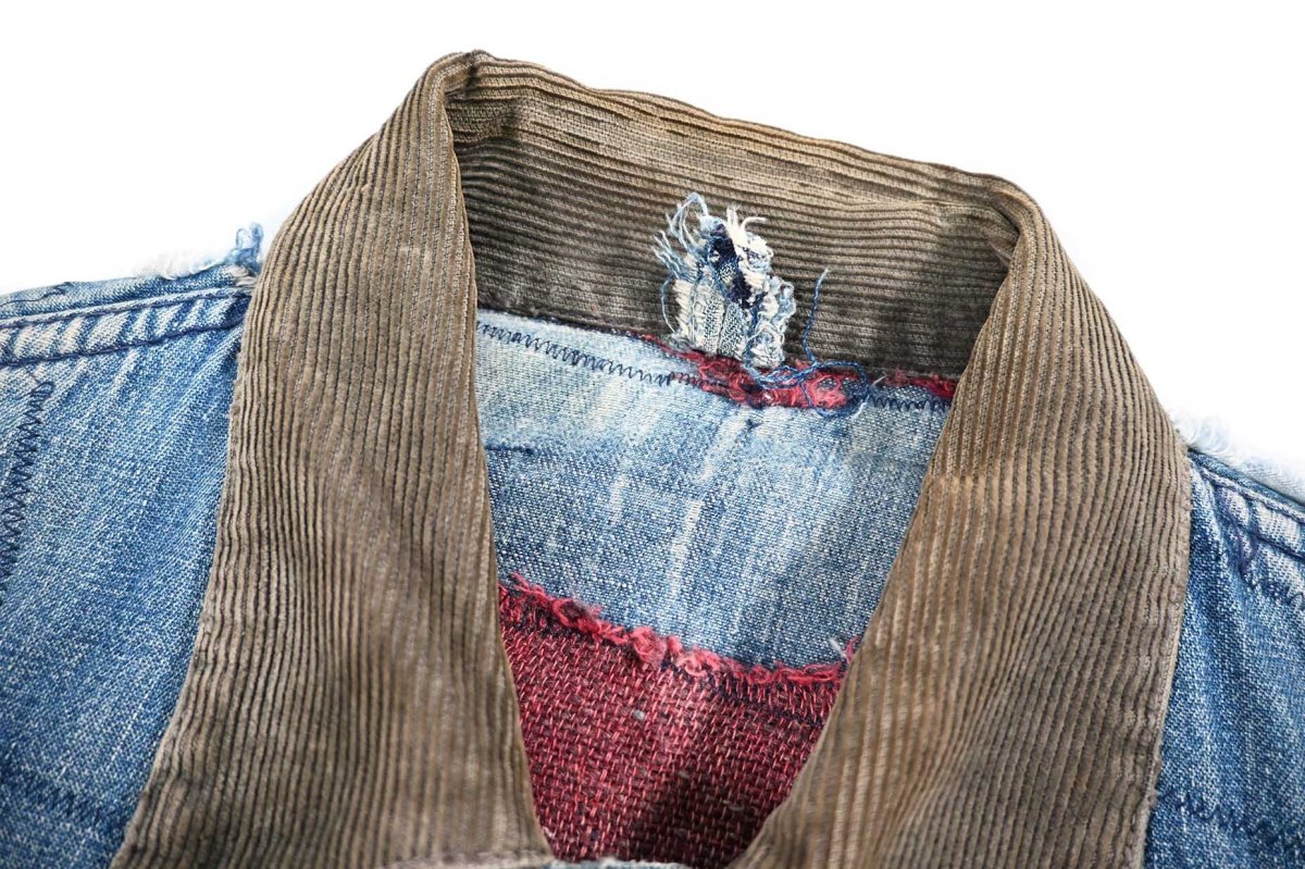 画像7: 60s Used Big Mac Denim Coverall Blanket Liner (7)