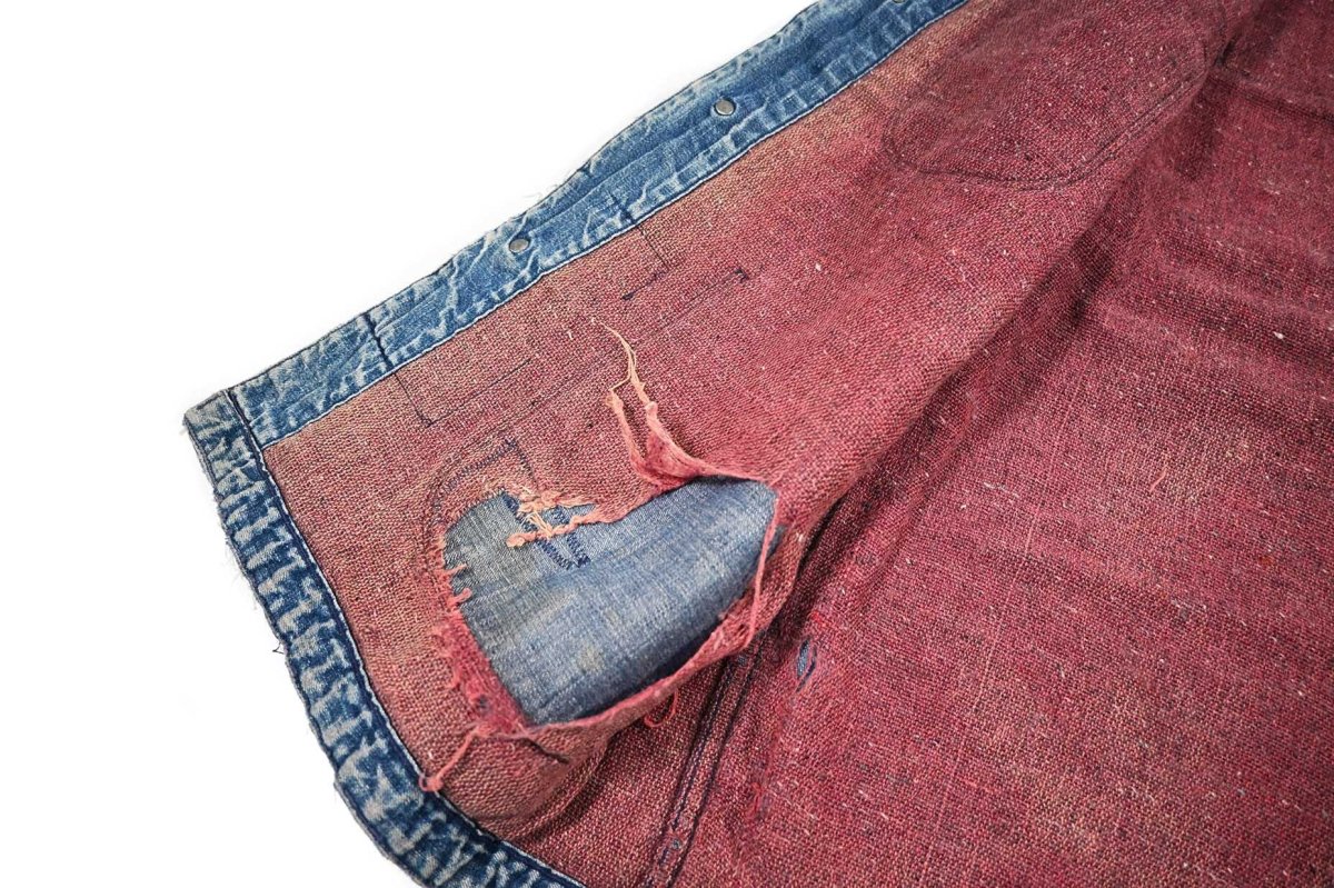 画像9: 60s Used Big Mac Denim Coverall Blanket Liner (9)