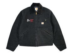 画像1: Used Carhartt Blanket Lined Detroit Jacket made in USA (1)