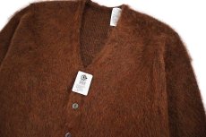 画像2: A.R.P.  Premium Mohair Cardigan W/Pocket Brown (2)
