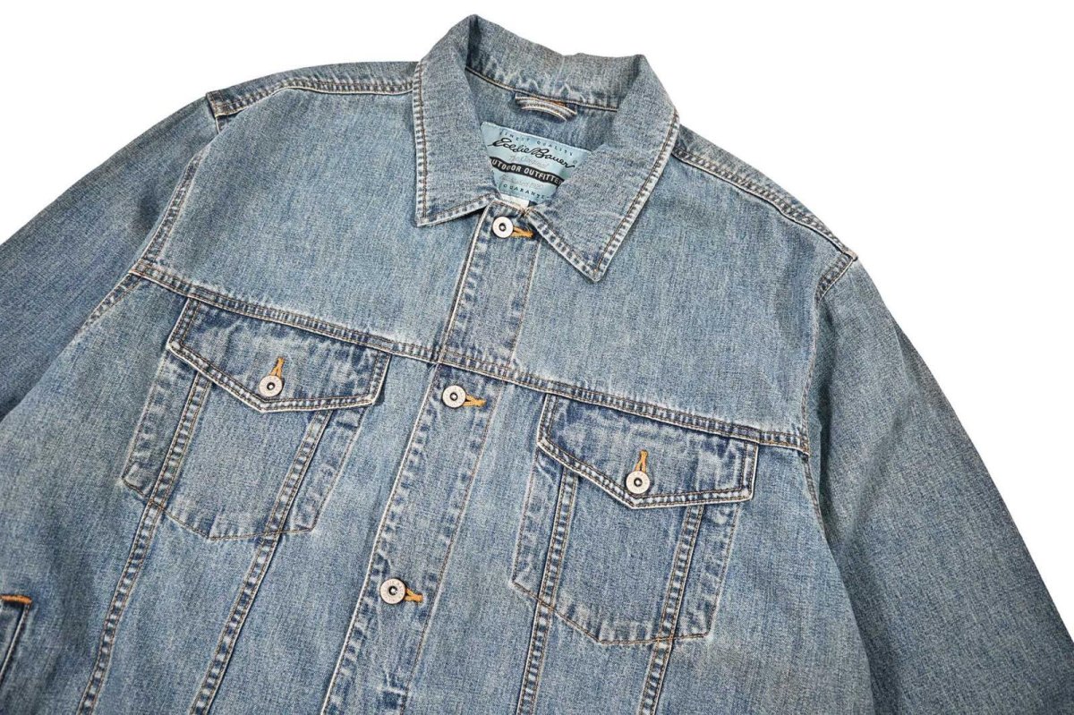 画像3: Deadstock Eddie Bauer Denim Jacket (3)