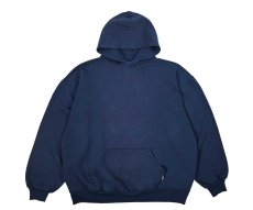 画像1: Used Russell Athletic Blank Sweat Hoodie Navy made in USA (1)