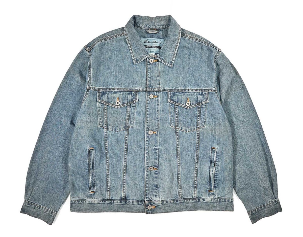画像1: Deadstock Eddie Bauer Denim Jacket (1)
