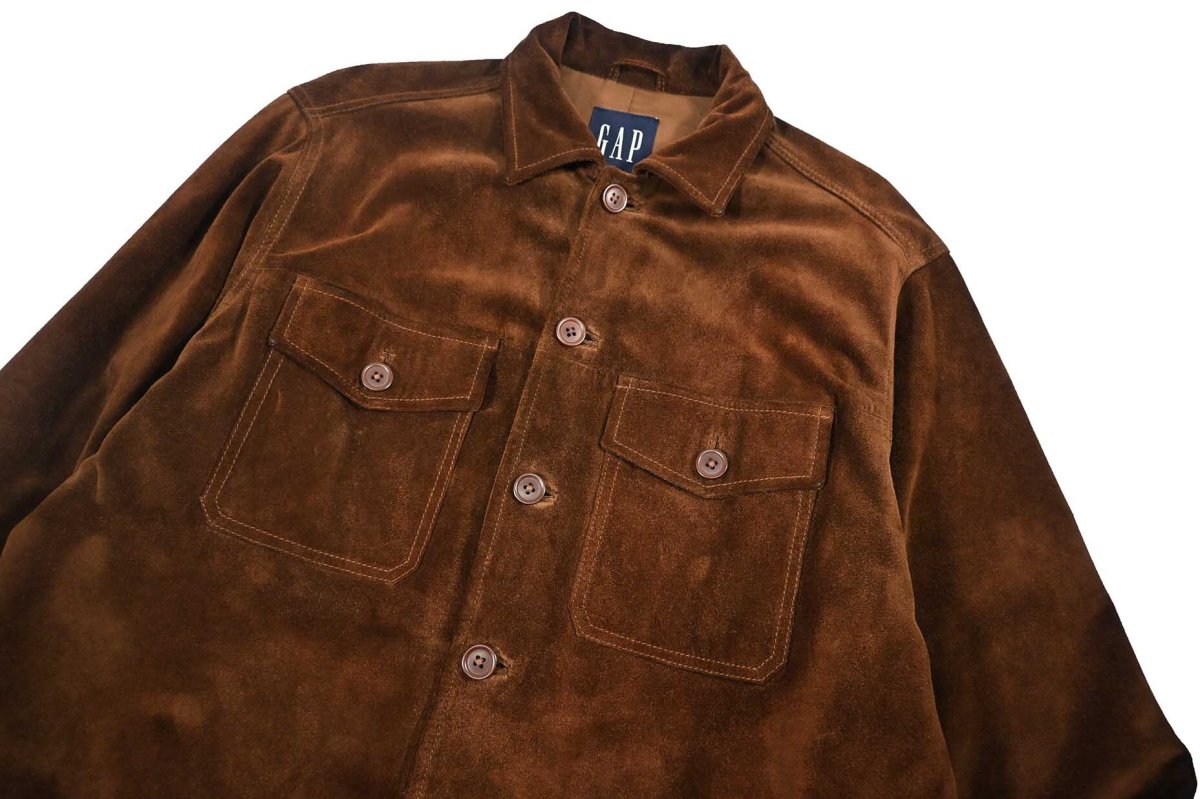 画像2: Used Gap Suede Jacket (2)