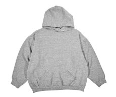 画像1: Used Russell Athletic Blank Sweat Hoodie Grey (1)