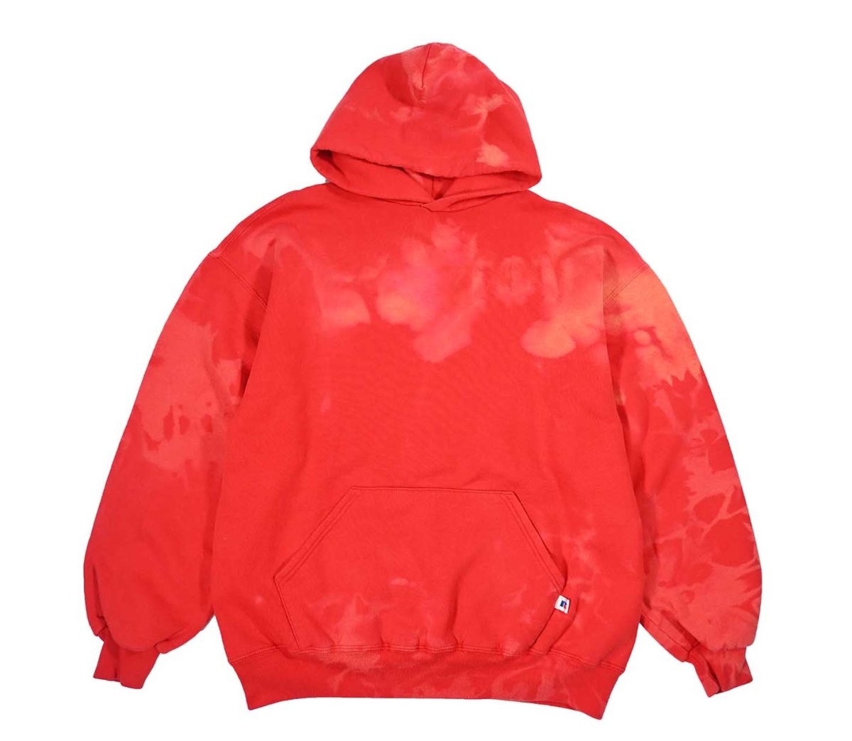 画像1: Used Russell Athletic Blank Sweat Hoodie Red made in USA (1)