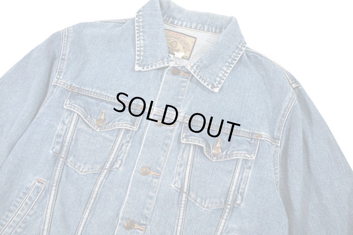 画像3: Used Armani Jeans Denim Jacket (3)