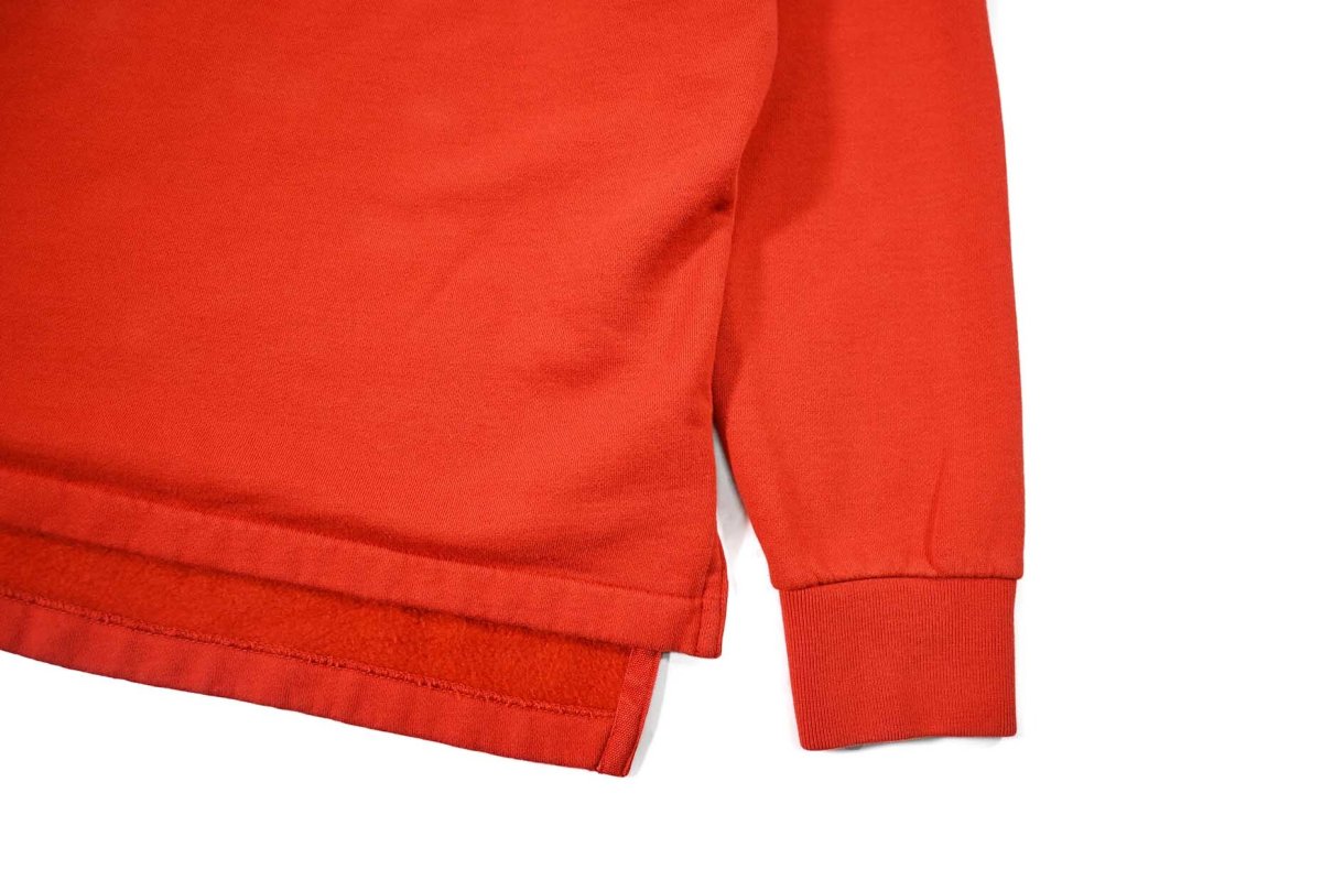 画像3: Used Polo Ralph Lauren Sweat Polo Orange ラルフローレン (3)