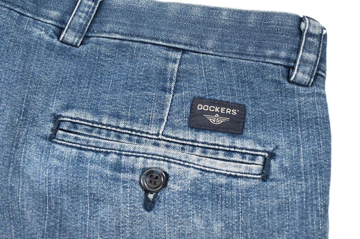 画像5: Used Dockers Tuck Denim Trouser (5)