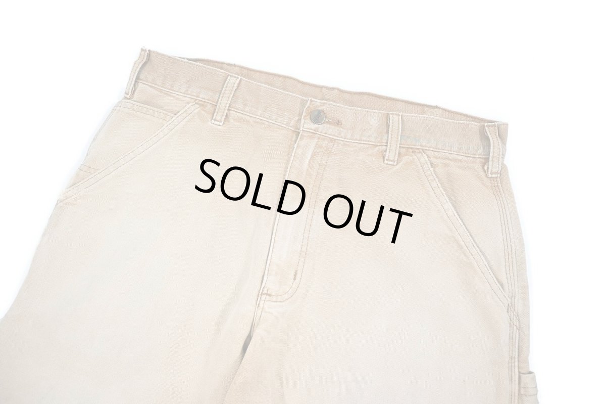 画像3: Used Carhartt Customized Duck Carpenter Pants Brown カーハート (3)