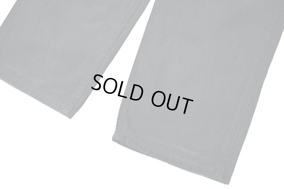 画像4: Used Carhartt Customized Duck Carpenter Pants Black カーハート (4)