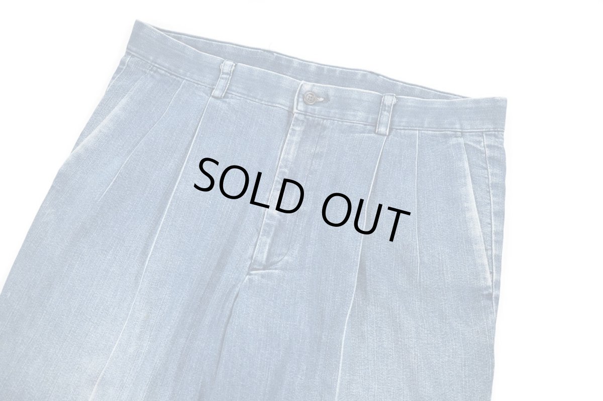 画像2: Used Dockers Tuck Denim Trouser (2)