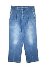 画像1: Used Dockers Tuck Denim Trouser (1)
