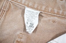 画像8: Used Carhartt Customized Duck Carpenter Pants Brown カーハート (8)