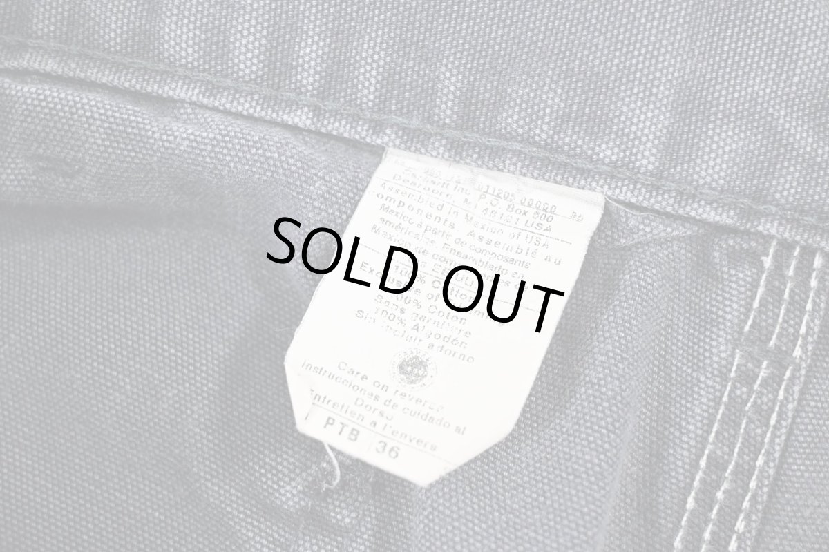 画像8: Used Carhartt Customized Duck Carpenter Pants Petrol Blue カーハート (8)