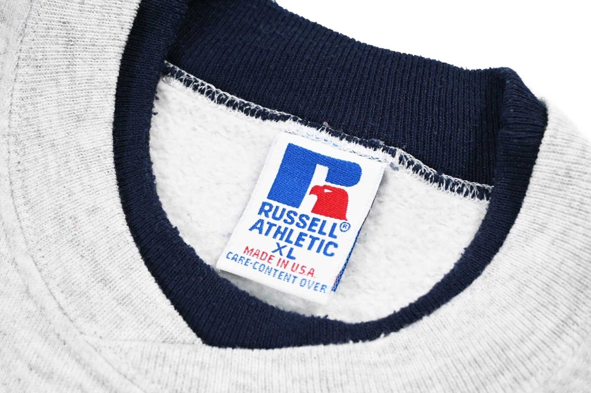 画像4: Used Russell Athletic Blank Sweat Shirt made in USA (4)