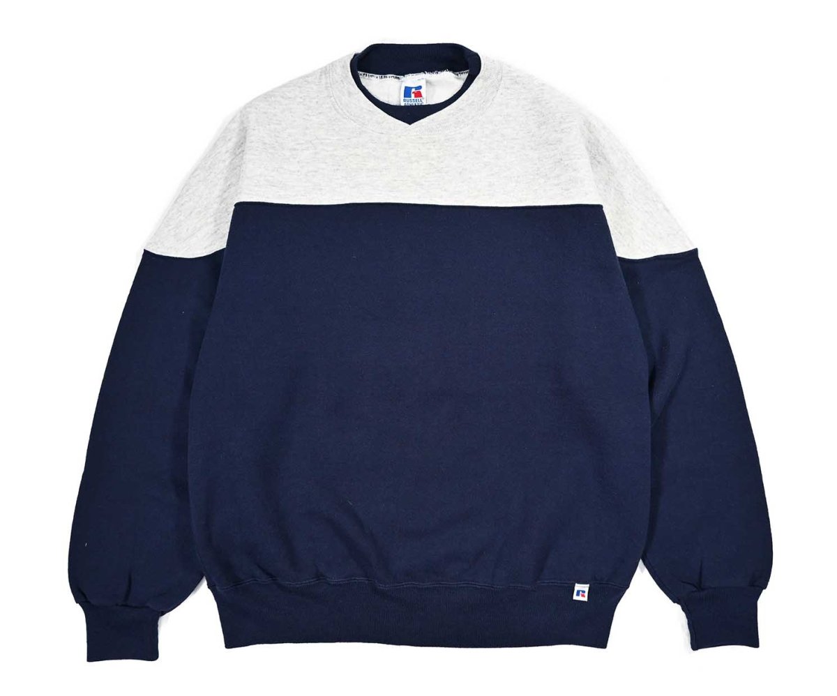 画像1: Used Russell Athletic Blank Sweat Shirt made in USA (1)