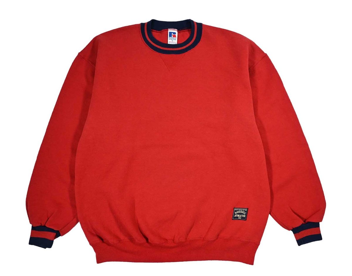 画像1: Used Russell Athletic Blank Sweat Shirt made in USA (1)