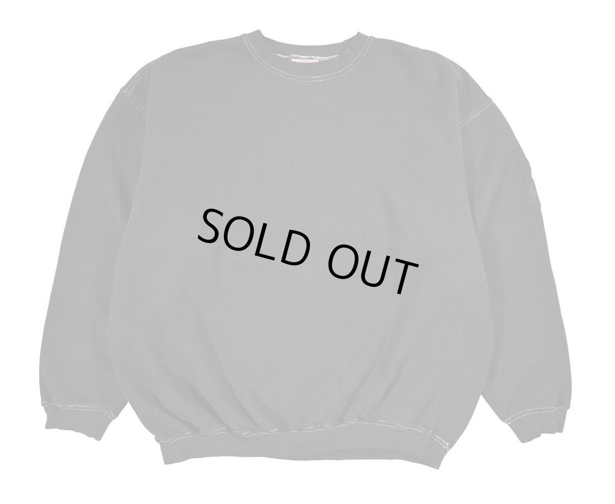 画像1: Used Marlboro Sweat Shirt Black Over Dye (1)